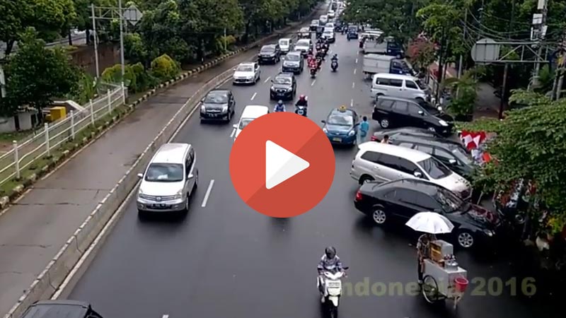 Il traffico di Giakarta