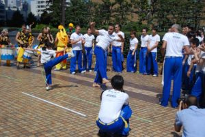 Esibizione di Capoeira