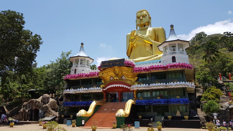Buddha d'oro a Dambulla