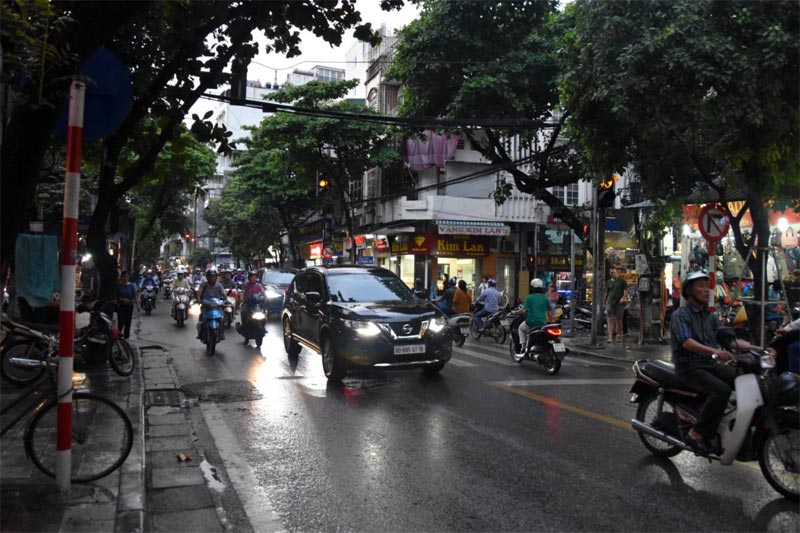 traffico ad Hanoi