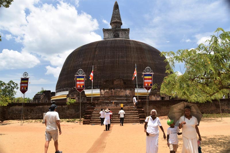 Il Rankoth Vehera, stupa tipico di Sri Lanka