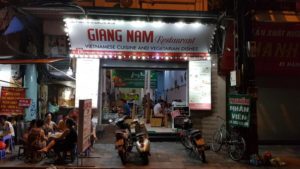 Un locale caratteristico del centro di Hanoi