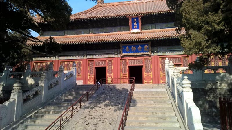 Uno degli edifici principali del complesso templare