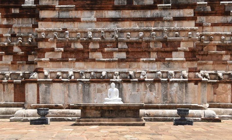 L'altare del dagoba Jatevanaramaya