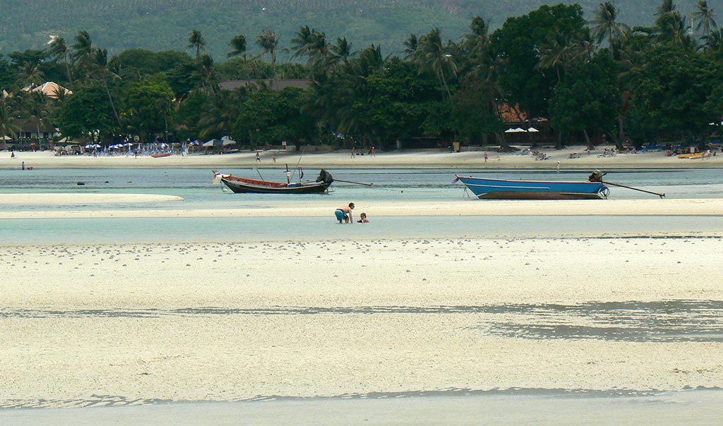 bassa marea Koh Samui